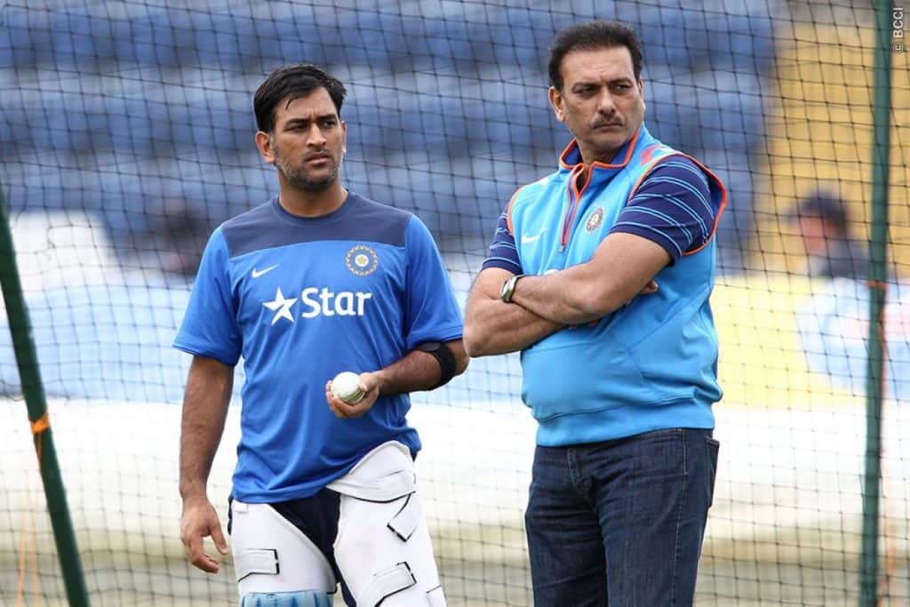 Ravi Shastri praises MS Dhoni's glovework 