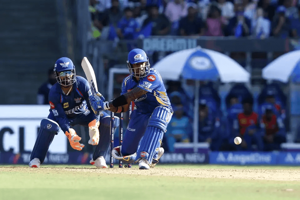 MI vs LSG 1st innings 