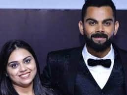 Virat Kohli and Bhawne Kohli